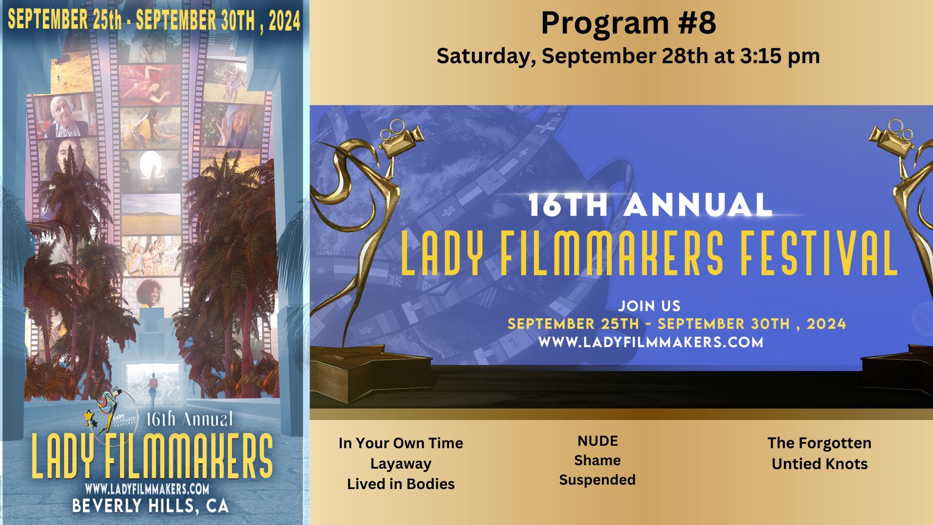 Program #8 Saturday Films