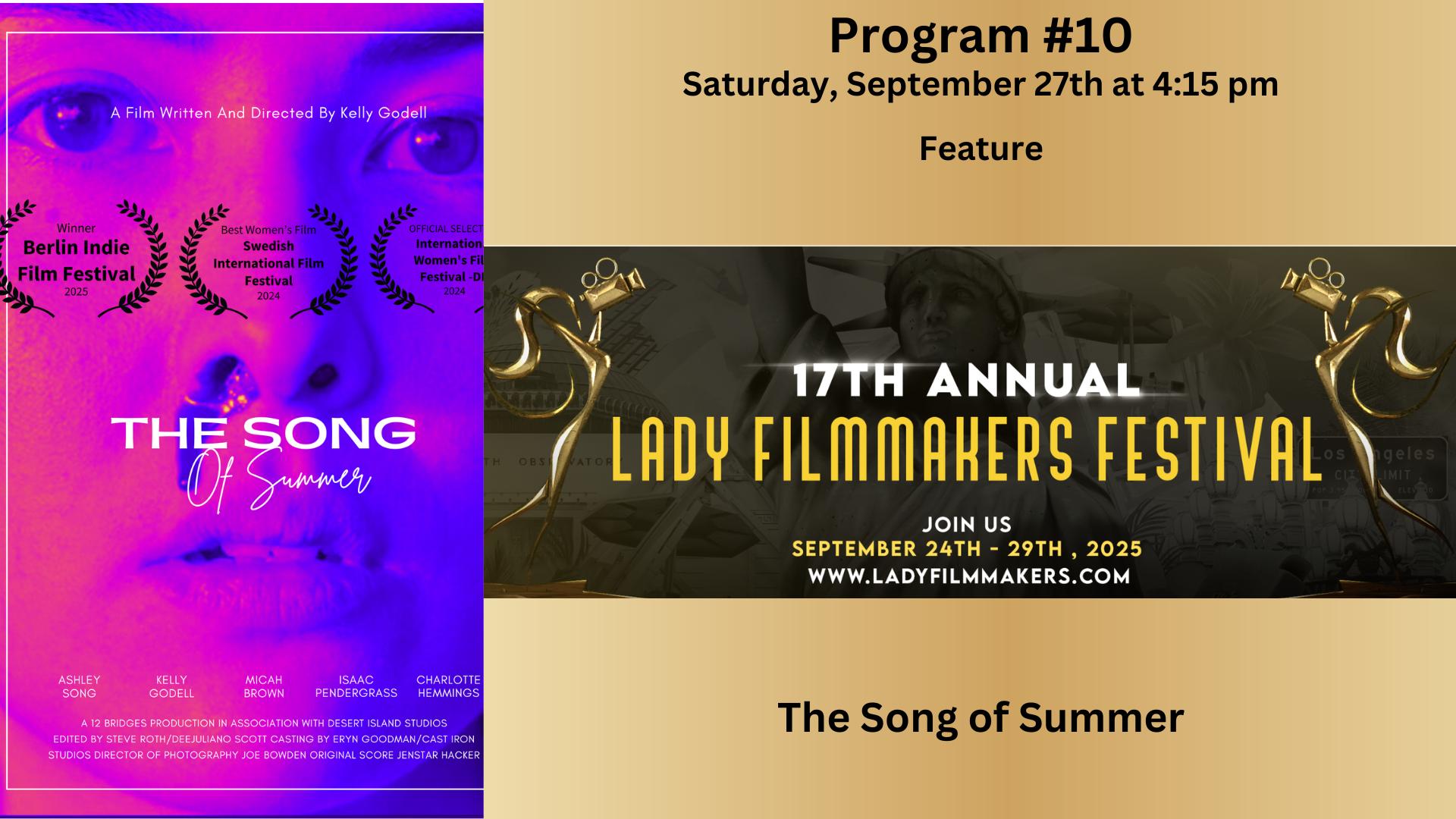 The Song of Summer Feature Program #10 