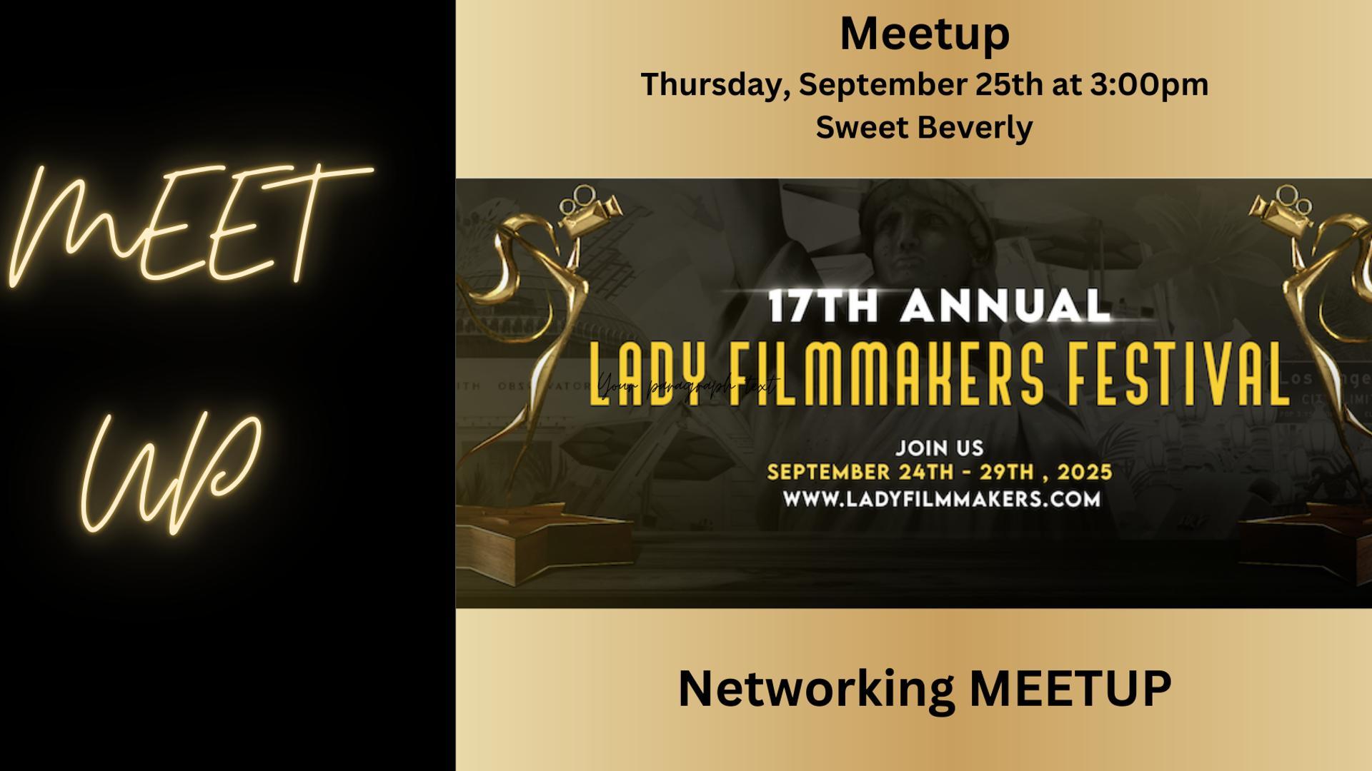 Networking MEETUP at Sweet Beverly