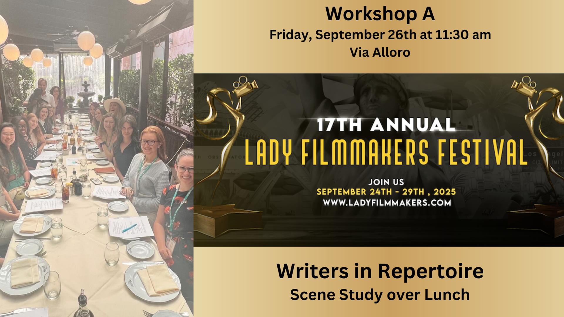 Workshop A: Writers in Repertoire