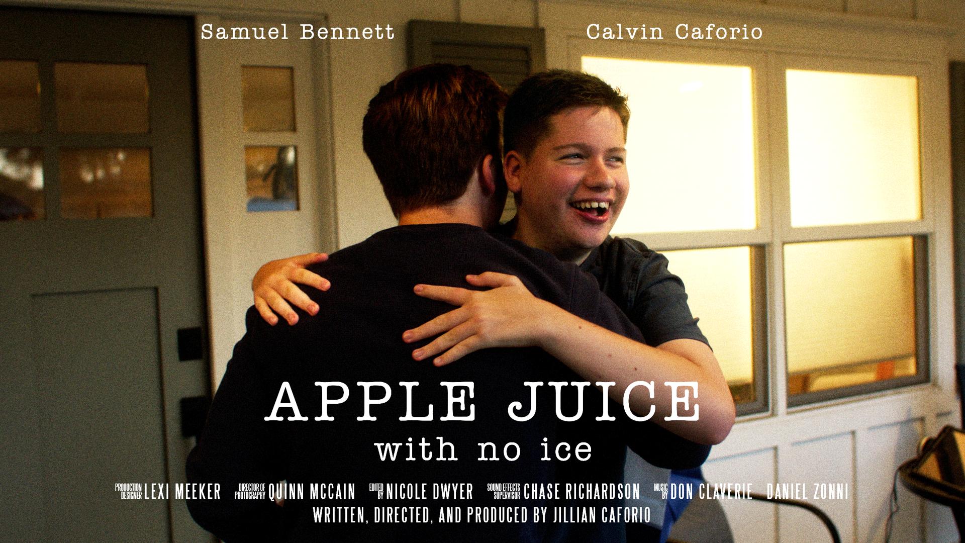 Apple Juice with No Ice Apple Juice with No Ice